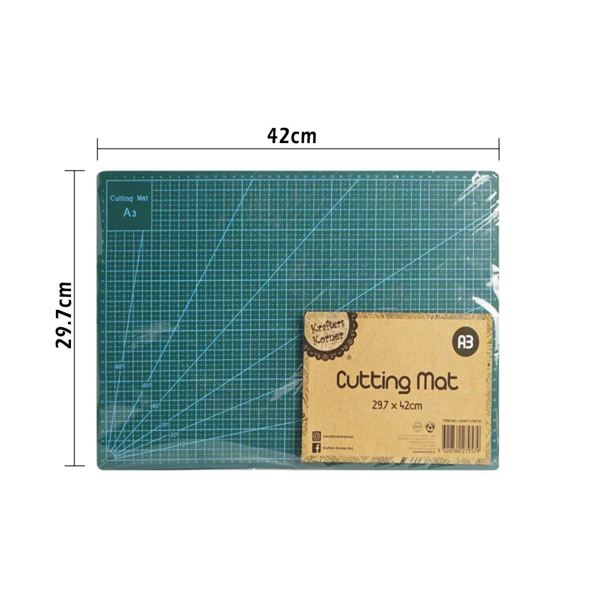 Cutting Mat Self Healing Doubleside Art Craft DIY Hobby Cutting Board PVC A3A4A5