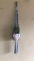 Two Tone Macrame Plant Hanger