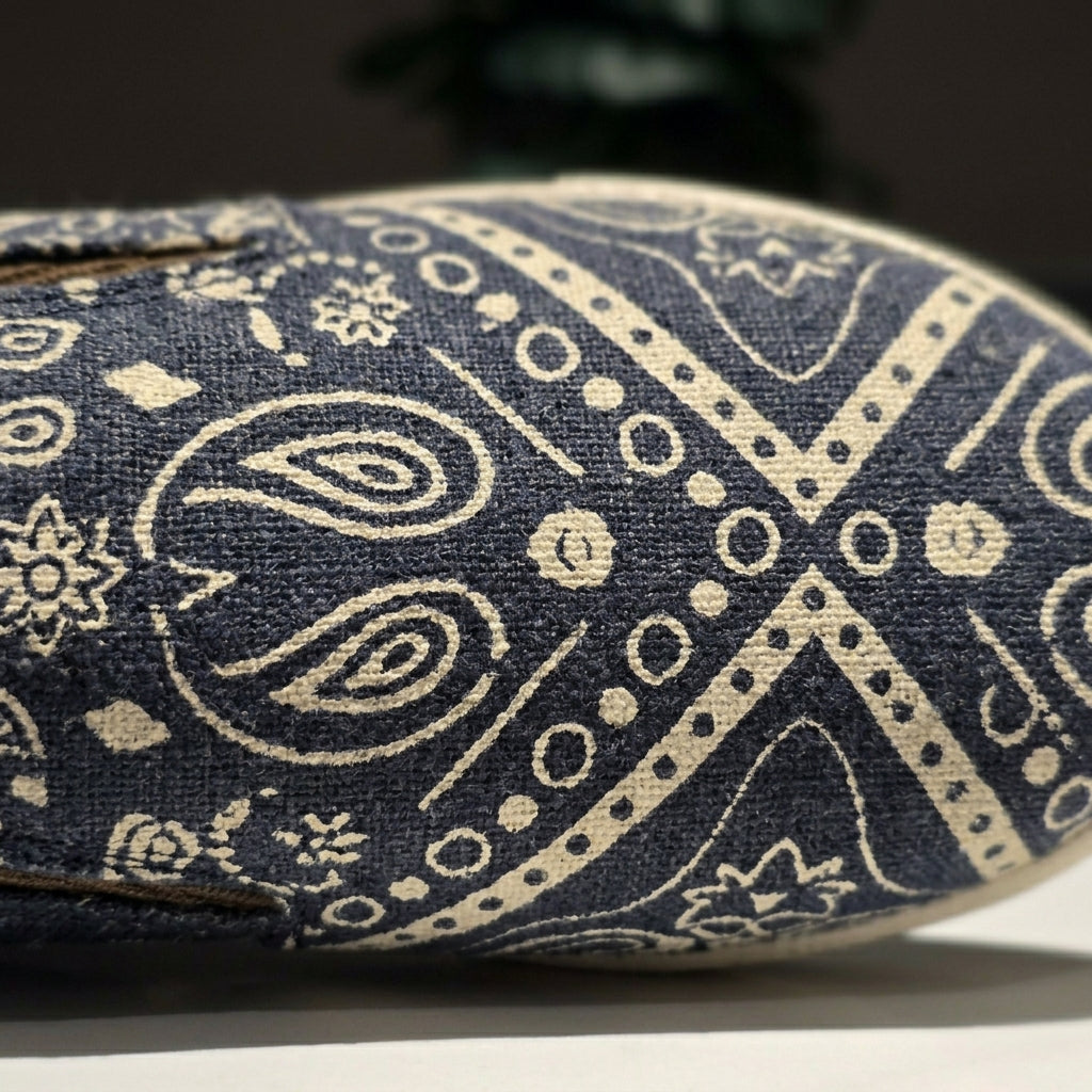Mandala Slip-On Hemp Shoes – Organic Boho Hemp Shoes