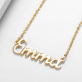 Custom English Name Necklace
