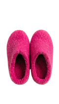 Kids Wool Felt Slippers – Handmade 100% NZ Wool Children's House Shoes
