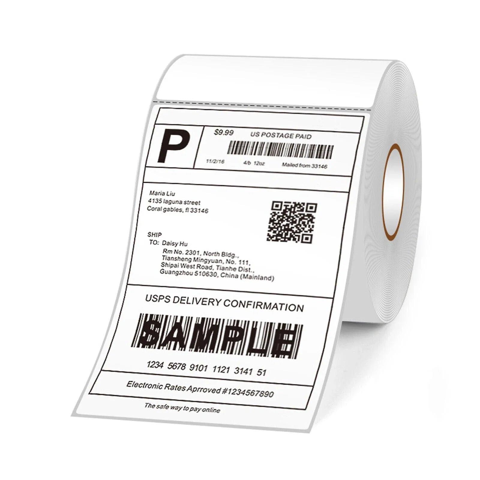 Only Label Soonmark M4201 Direct Label Thermal Printer Shipping Label