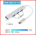 USB C Type-C HUB adapter Connector 4 ports to USB 3.0 2.0 OTG