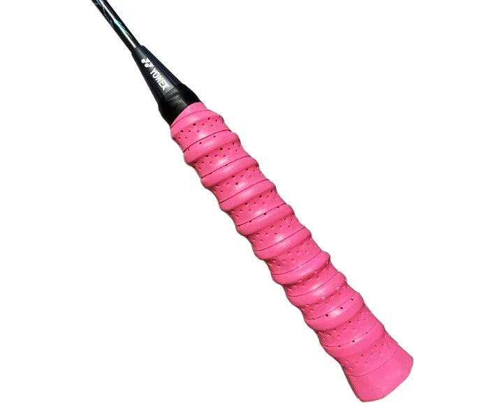2PCS Anti-Slip Badminton Grips Tennis Squash Racquet Over Grip Tape Sweatband