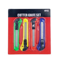 Heavy Duty Box Cutter  Pack Snap Off Retractable Blade Long Last Hand Craft Tool