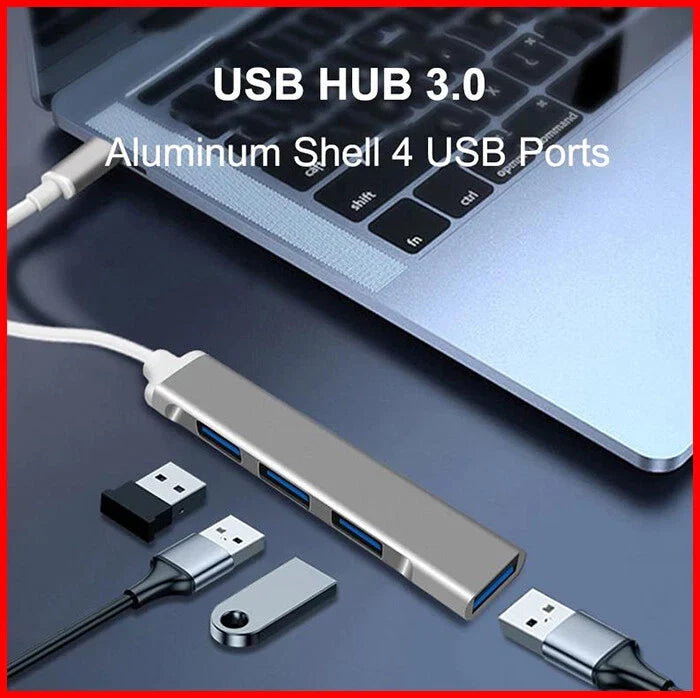 USB C Type-C HUB adapter Connector 4 ports to USB 3.0 2.0 OTG
