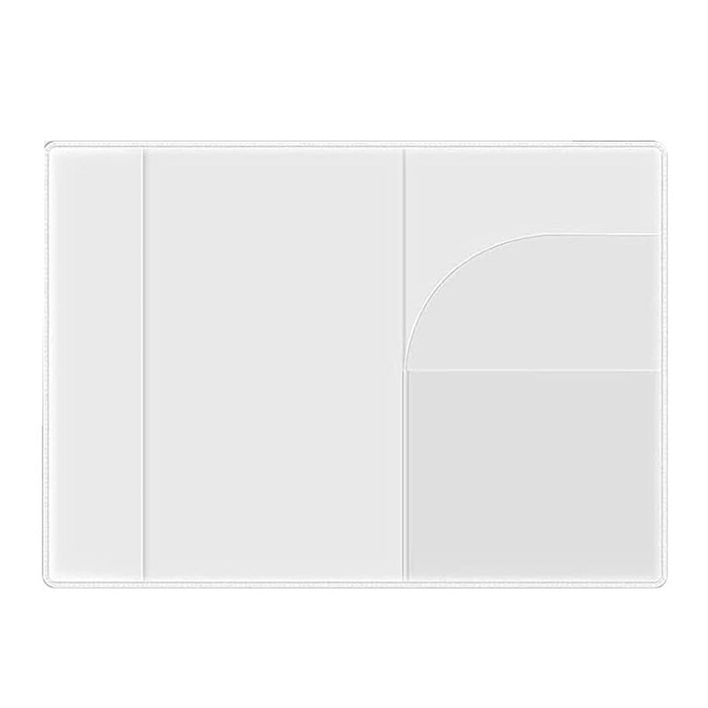 Passport Cover Transparent Clear Protector Travel Holder Organizer Wallet Cover